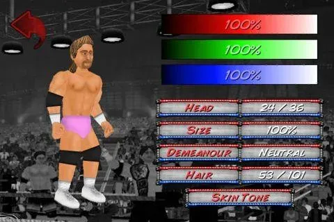 Скачать взломанную Wrestling Revolution (Реслинг Революшн)  [МОД Unlimited Money] — стабильная версия apk на Андроид screen 2