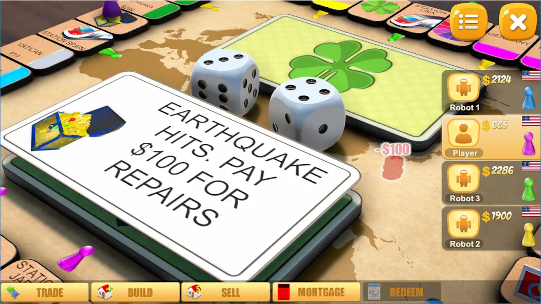 Скачать взломанную Rento — Dice Board Game Online  [МОД Unlimited Money] — полная версия apk на Андроид screen 3