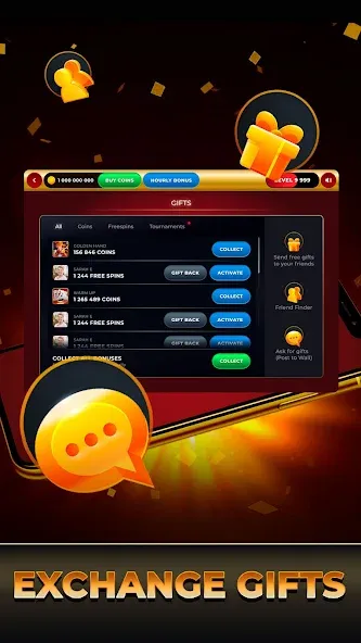 Скачать взлом Clickfun: Casino Slots (Кликфан)  [МОД Бесконечные монеты] — стабильная версия apk на Андроид screen 4