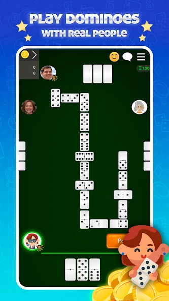 Взлом Dominoes Online — Classic Game (Домино Онлайн)  [МОД Unlocked] — последняя версия apk на Андроид screen 1