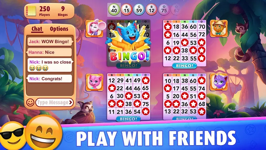 Скачать взломанную Bingo Blitz™️ — Bingo Games  [МОД Много монет] — последняя версия apk на Андроид screen 4