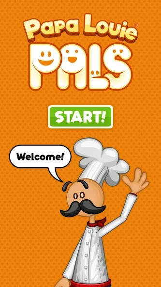 Скачать взлом Papa Louie Pals (Папа Луи Пэлс)  [МОД Много монет] — полная версия apk на Андроид screen 1