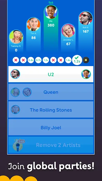 Скачать взлом SongPop Classic: Music Trivia (СонгПоп Классик)  [МОД Все открыто] — полная версия apk на Андроид screen 4