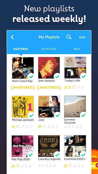 Скачать взлом SongPop Classic: Music Trivia (СонгПоп Классик)  [МОД Все открыто] — полная версия apk на Андроид screen 5