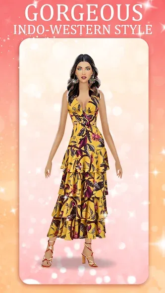 Взломанная Indian Fashion Dressup Stylist  [МОД Бесконечные деньги] — полная версия apk на Андроид screen 2