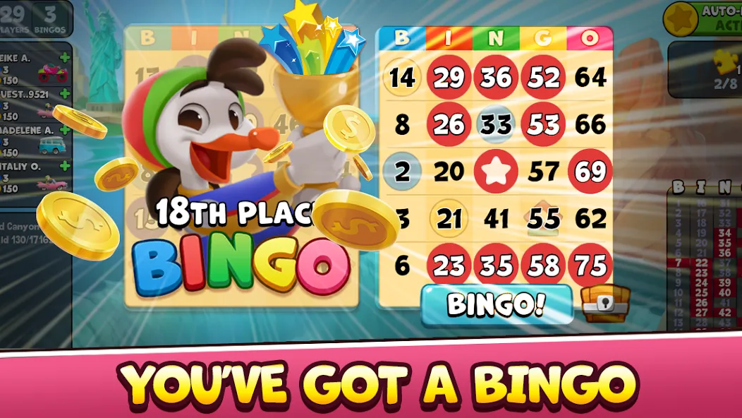 Взломанная Bingo Drive: Fun Bingo Games (Бинго Драйв)  [МОД Много денег] — последняя версия apk на Андроид screen 1