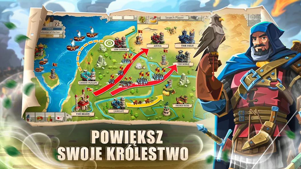 Взломанная Empire: Four Kingdoms (PL) (Импайр)  [МОД Все открыто] — последняя версия apk на Андроид screen 1