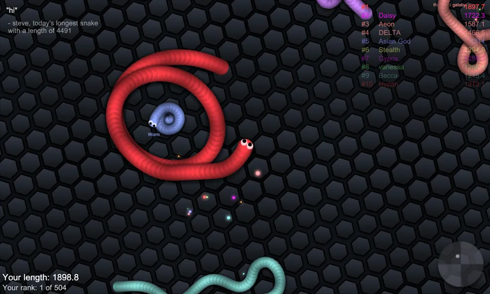 Взлом slither.io  [МОД Много монет] — стабильная версия apk на Андроид screen 4