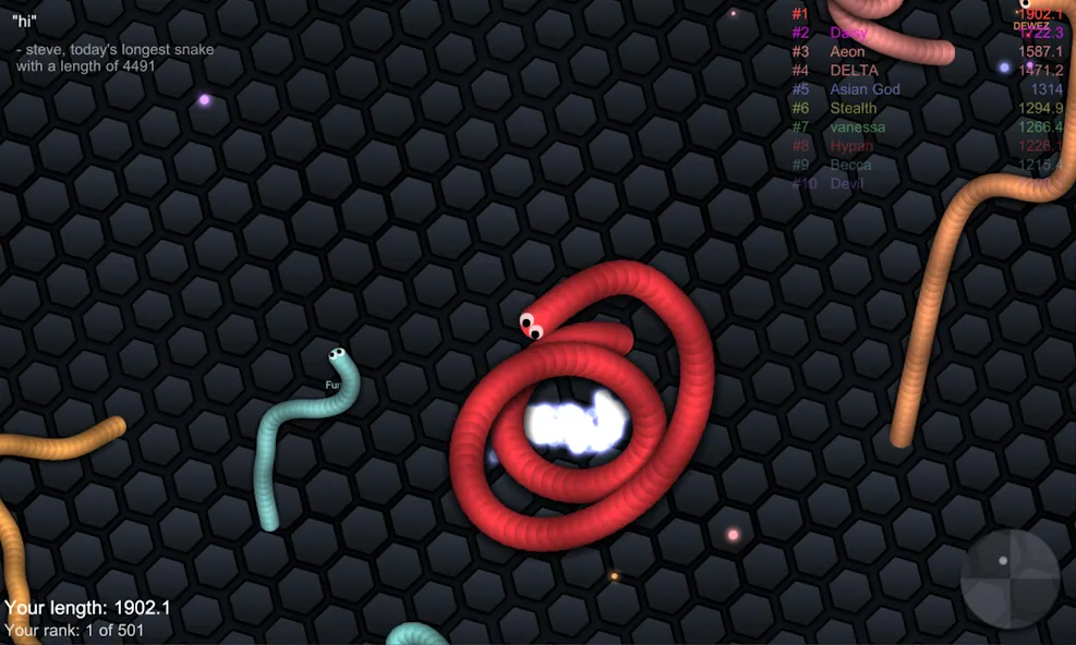 Взлом slither.io  [МОД Много монет] — стабильная версия apk на Андроид screen 5