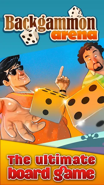 Взлом Backgammon Arena (Бэкгаммон Арена)  [МОД Unlimited Money] — полная версия apk на Андроид screen 1