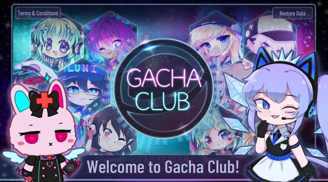 Скачать взломанную Gacha Club (Гача Клуб)  [МОД Unlocked] — стабильная версия apk на Андроид screen 1