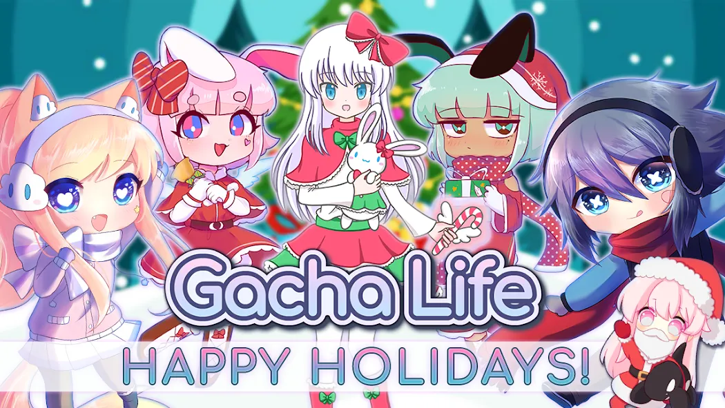 Взломанная Gacha Life (Гача Лайф)  [МОД Menu] — полная версия apk на Андроид screen 1