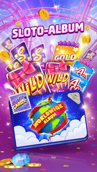 Скачать взлом Slotomania™ Slots Casino Games (Слотомания)  [МОД Много монет] — последняя версия apk на Андроид screen 4