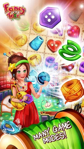 Скачать взлом Fancy Tale:Fashion Puzzle Game (Фэнси Тейл)  [МОД Бесконечные монеты] — последняя версия apk на Андроид screen 2