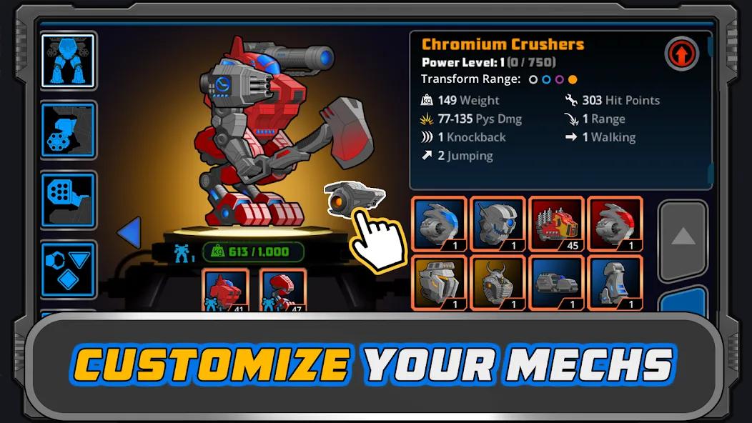 Взлом Super Mechs (Супер Мехи)  [МОД Menu] — стабильная версия apk на Андроид screen 3