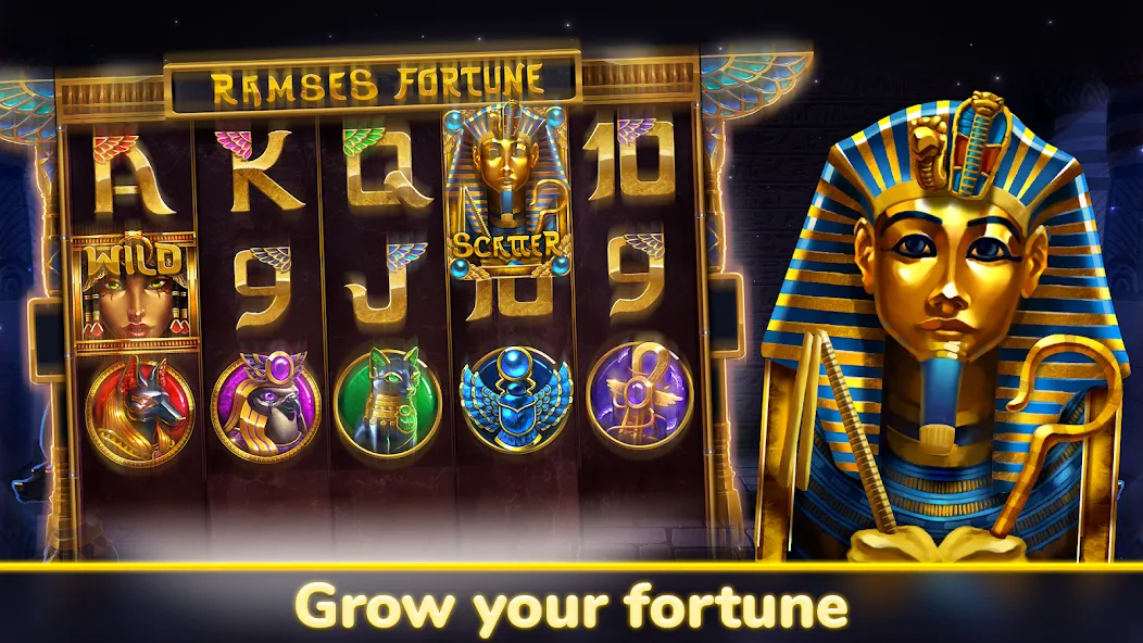 Скачать взлом Akamon Slots — Casino Videoslo (Акамон Слотс)  [МОД Бесконечные деньги] — последняя версия apk на Андроид screen 1