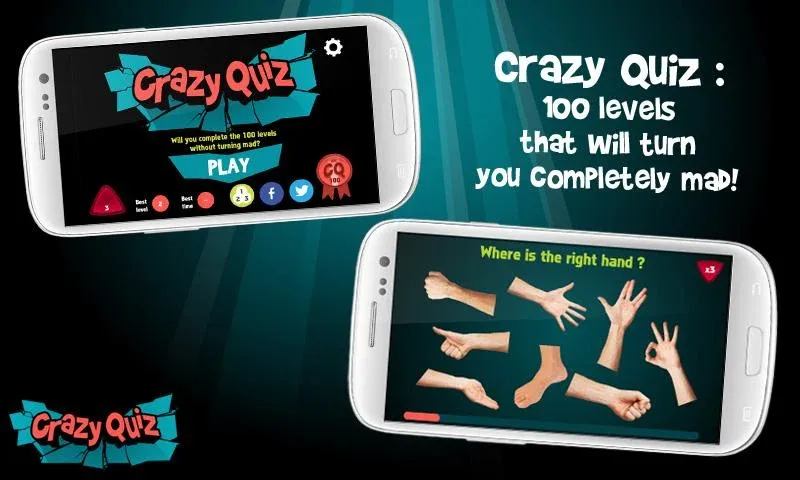 Взлом Crazy Quiz (Крэйзи Квиз)  [МОД Меню] — полная версия apk на Андроид screen 1