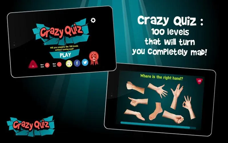 Взлом Crazy Quiz (Крэйзи Квиз)  [МОД Меню] — полная версия apk на Андроид screen 5