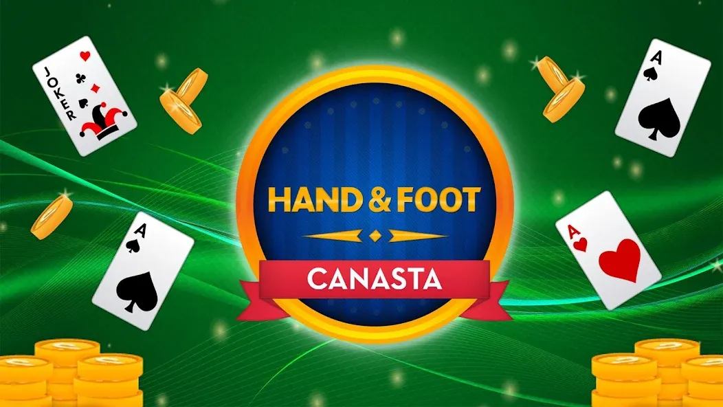 Скачать взломанную Hand and Foot Canasta  [МОД Все открыто] — полная версия apk на Андроид screen 1