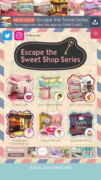 Скачать взломанную Escape the Sweet Shop Series (Эксперименты в кондитерской серии)  [МОД Бесконечные деньги] — полная версия apk на Андроид screen 1