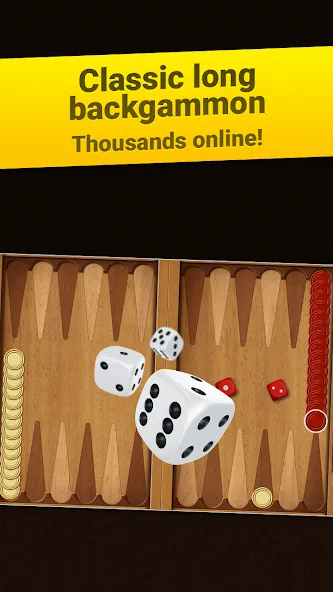 Скачать взломанную Backgammon Long Arena  [МОД Много монет] — стабильная версия apk на Андроид screen 1