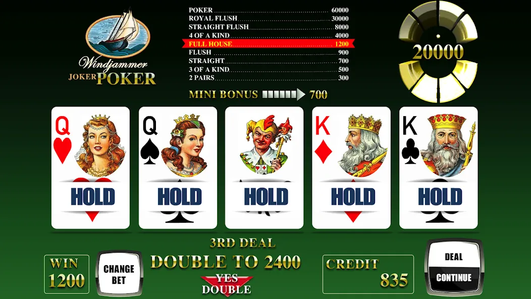 Взломанная Windjammer Poker (Уиндджаммер Покер)  [МОД Unlocked] — последняя версия apk на Андроид screen 2