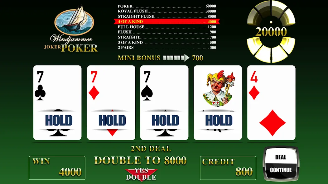 Взломанная Windjammer Poker (Уиндджаммер Покер)  [МОД Unlocked] — последняя версия apk на Андроид screen 3