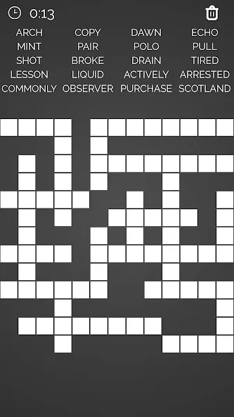 Взлом Crossword : Word Fill  [МОД Mega Pack] — последняя версия apk на Андроид screen 3