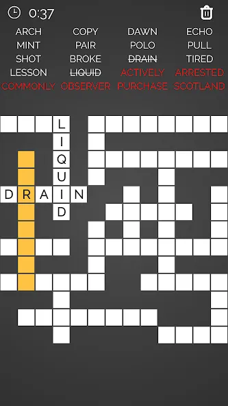 Взлом Crossword : Word Fill  [МОД Mega Pack] — последняя версия apk на Андроид screen 4