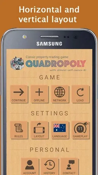 Скачать взлом Quadropoly — Classic Business  [МОД Unlocked] — полная версия apk на Андроид screen 3