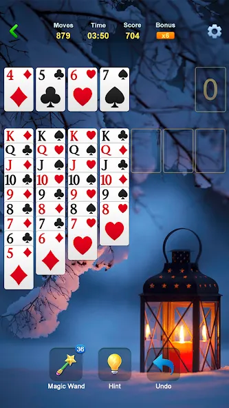 Взломанная Solitaire — Classic Card Games  [МОД Unlimited Money] — полная версия apk на Андроид screen 3