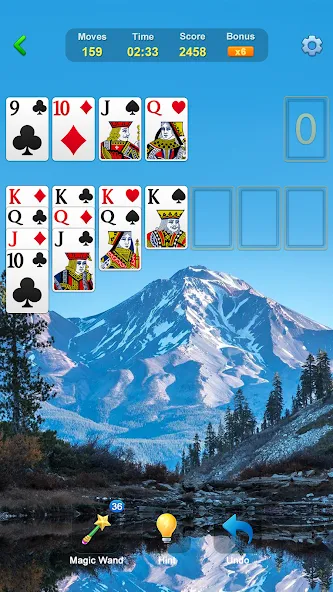 Взломанная Solitaire — Classic Card Games  [МОД Unlimited Money] — полная версия apk на Андроид screen 5