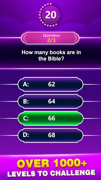 Взломанная Bible Trivia — Word Quiz Game (Библейская викторина)  [МОД Бесконечные деньги] — стабильная версия apk на Андроид screen 2