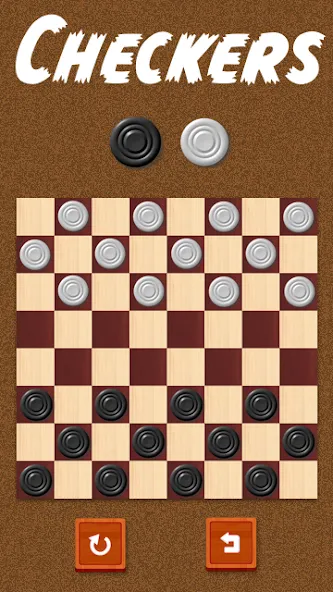 Взломанная Checkers — Damas  [МОД Бесконечные монеты] — полная версия apk на Андроид screen 1