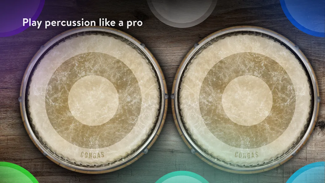 Скачать взлом Congas & Bongos: percussion  [МОД Меню] — стабильная версия apk на Андроид screen 1