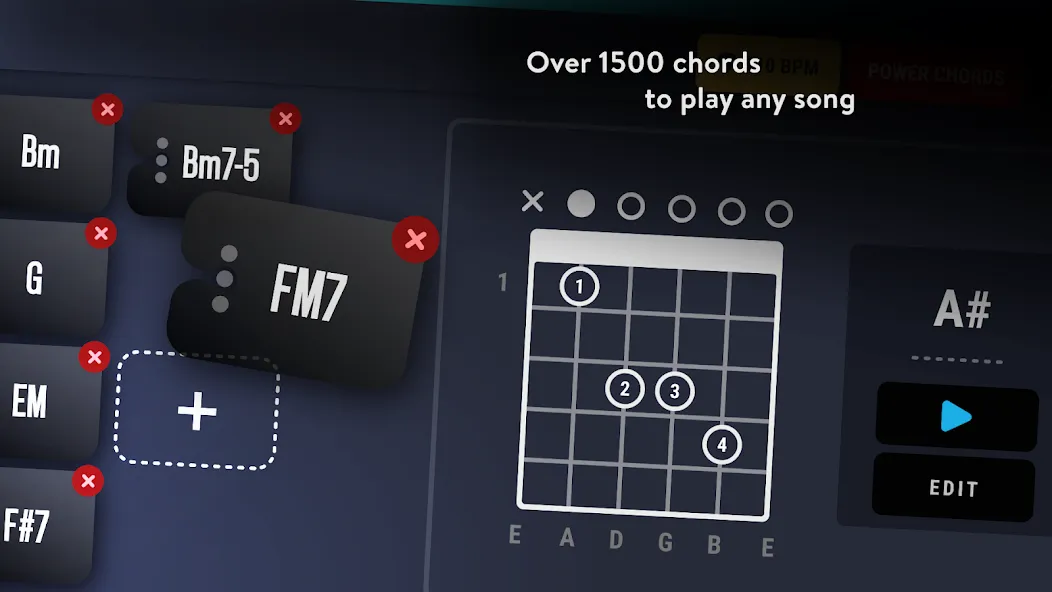 Скачать взломанную Real Guitar: lessons & chords (Реал Гитар)  [МОД Unlocked] — последняя версия apk на Андроид screen 4