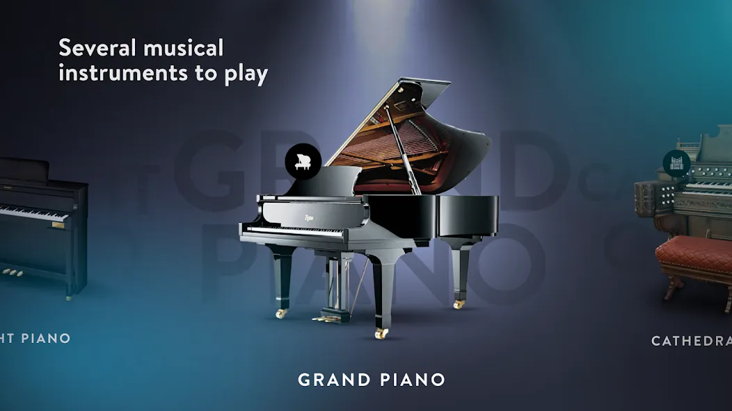 Скачать взлом Real Piano electronic keyboard (Риал Пиано)  [МОД Все открыто] — последняя версия apk на Андроид screen 3