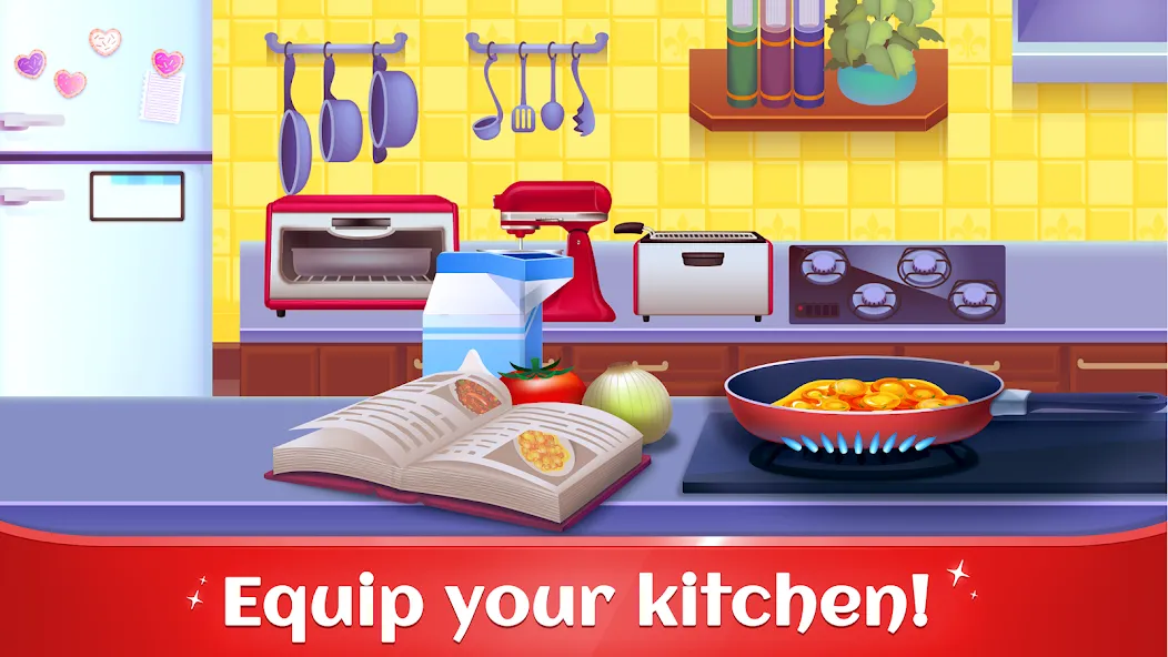 Взлом Cookbook Master: Cooking Games (Кулинарный Мастер)  [МОД Unlocked] — последняя версия apk на Андроид screen 1