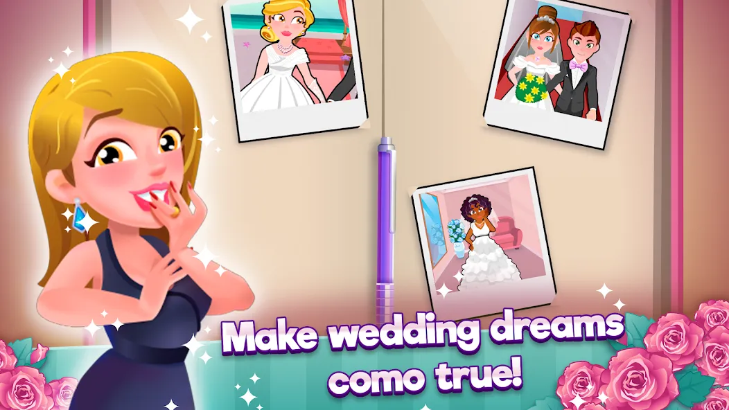 Скачать взлом Ellie's Wedding: Dress Shop  [МОД Все открыто] — последняя версия apk на Андроид screen 4