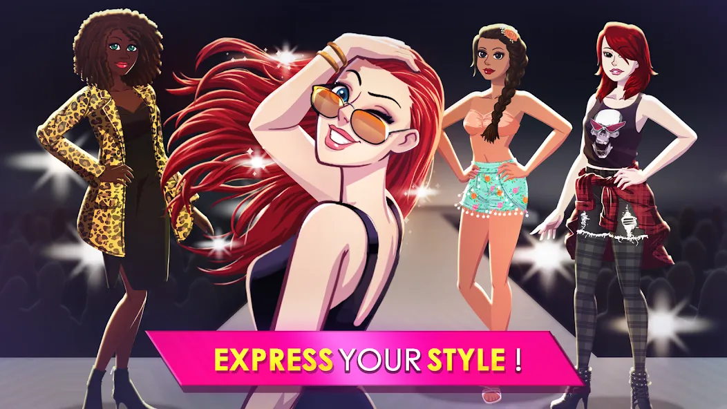 Скачать взломанную Fashion Fever: Dress Up Game (Фэшн Фивер)  [МОД Unlocked] — последняя версия apk на Андроид screen 1