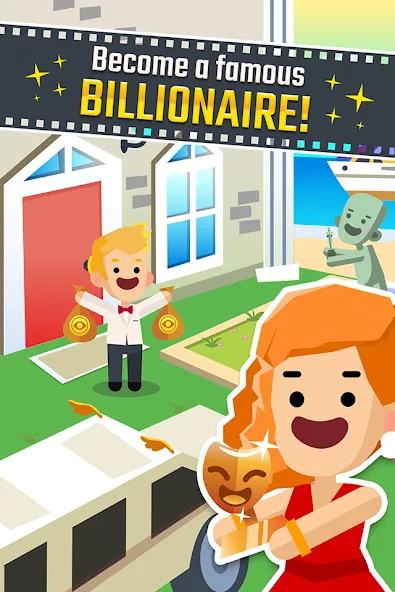 Взлом Hollywood Billionaire: Be Rich (Холливудский миллиардер)  [МОД Unlimited Money] — полная версия apk на Андроид screen 2