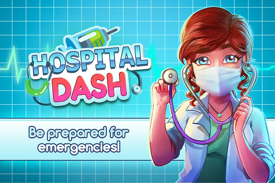 Скачать взлом Hospital Dash Tycoon Simulator (Хоспиталь Даш Тайкун Симулятор)  [МОД Все открыто] — стабильная версия apk на Андроид screen 1