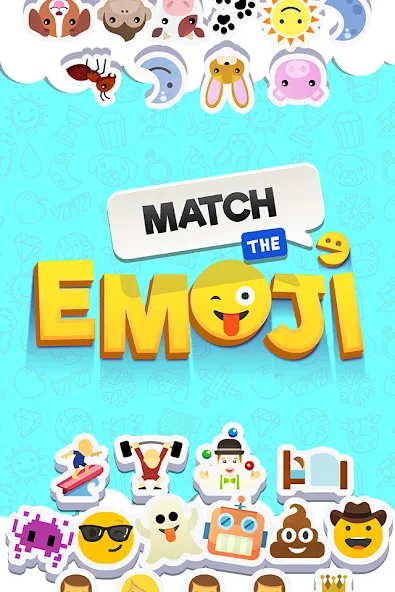 Взломанная Match The Emoji: Combine All (Мэтч Зэ Имоджи)  [МОД Меню] — стабильная версия apk на Андроид screen 5