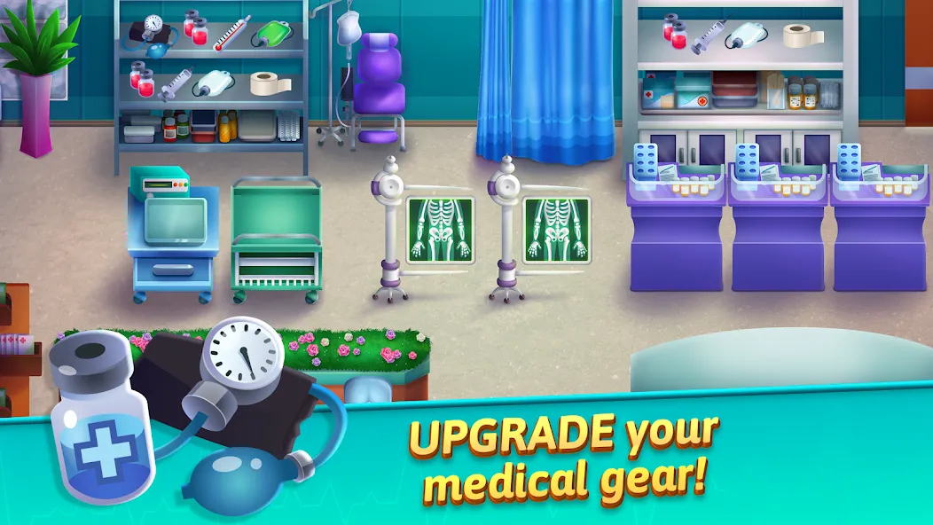 Скачать взлом Medicine Dash: Hospital Game (Медицинский Дэш)  [МОД Бесконечные монеты] — стабильная версия apk на Андроид screen 3