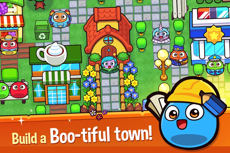 Взлом My Boo Town: City Builder Game (Май Бу Таун)  [МОД Menu] — стабильная версия apk на Андроид screen 2