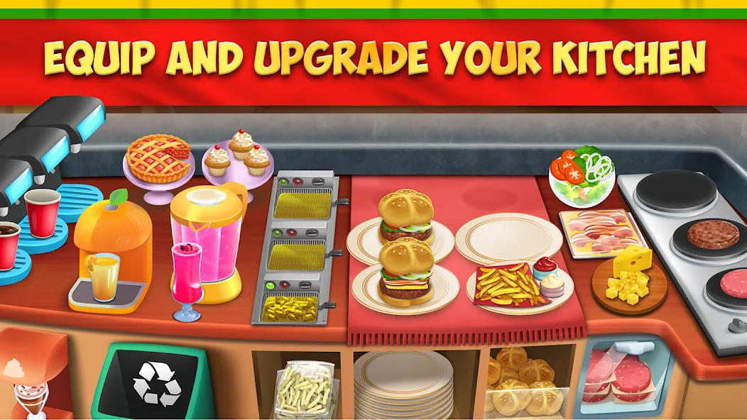 Взломанная My Burger Shop 2: Food Game (Мой Бургер Шоп 2)  [МОД Много монет] — стабильная версия apk на Андроид screen 4