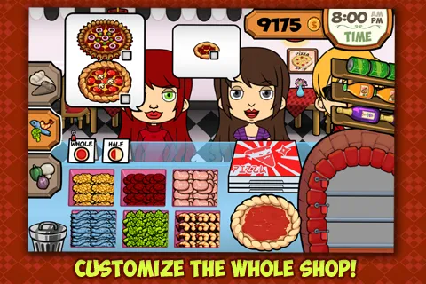 Взломанная My Pizza Shop: Management Game  [МОД Бесконечные монеты] — стабильная версия apk на Андроид screen 3