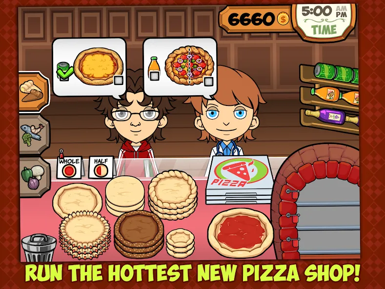 Взломанная My Pizza Shop: Management Game  [МОД Бесконечные монеты] — стабильная версия apk на Андроид screen 5