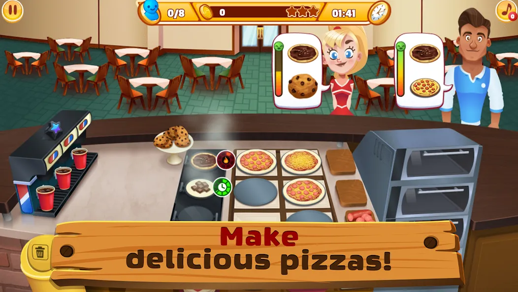 Скачать взлом My Pizza Shop 2: Food Games (Мой Пиццерия 2)  [МОД Много денег] — последняя версия apk на Андроид screen 2