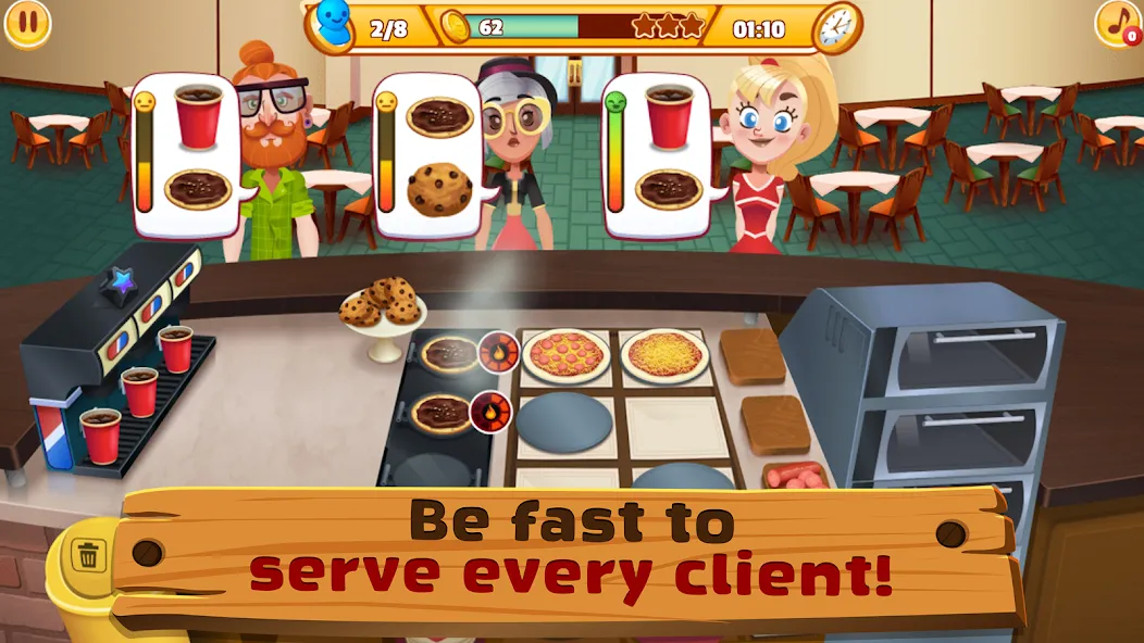 Скачать взлом My Pizza Shop 2: Food Games (Мой Пиццерия 2)  [МОД Много денег] — последняя версия apk на Андроид screen 5